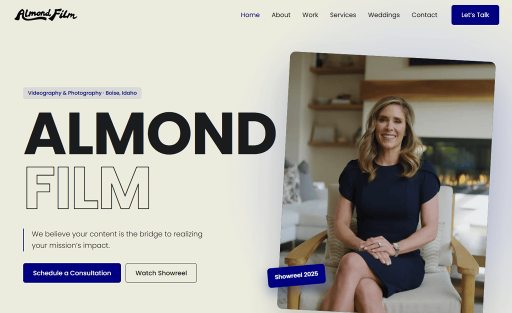 A-wedding website